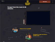 Tablet Screenshot of escapequest.net